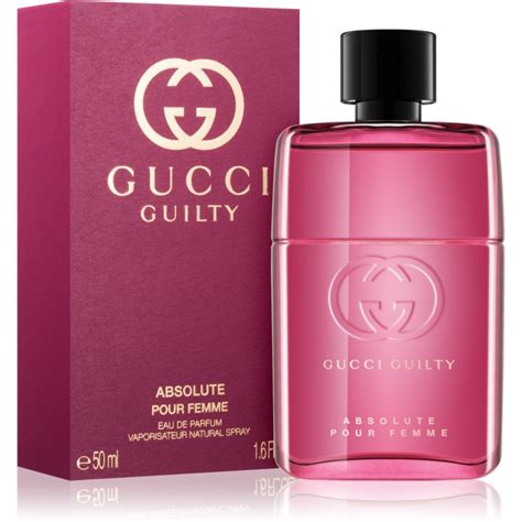 gucci guilty absolute pour femme eau de parfum 50ml|gucci guilty perfume female.